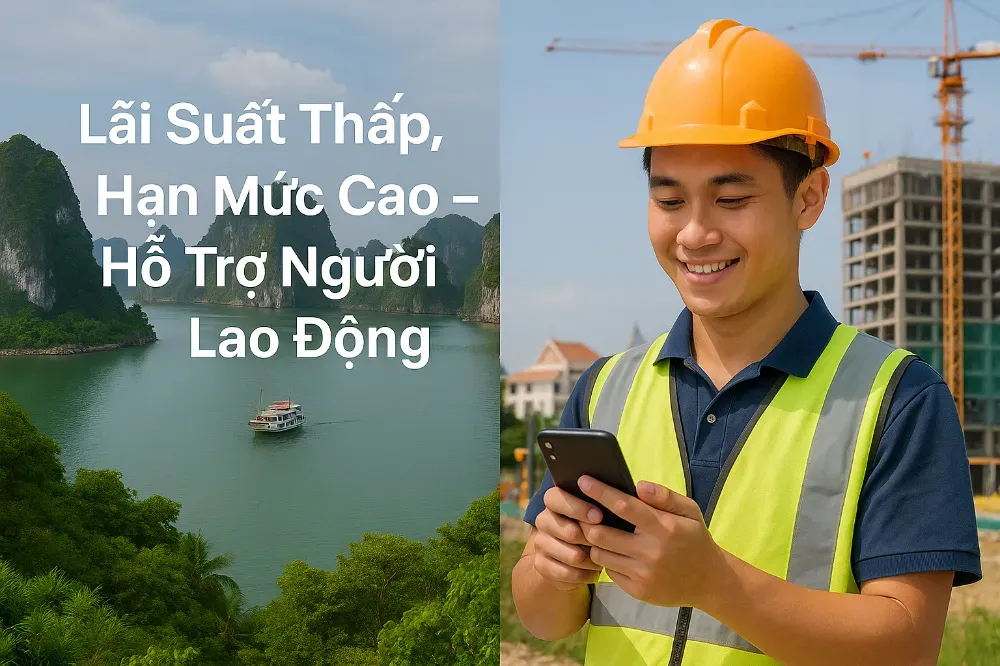 Lãi Suất Thấp, Hạn Mức Cao – Hỗ Trợ Người Lao Động Lãi Suất Thấp, Hạn Mức Cao – Hỗ Trợ Người Lao Động