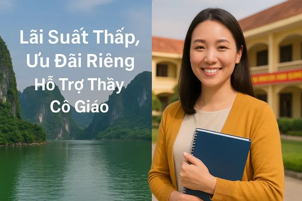 Lãi Suất Thấp, Ưu Đãi Riêng – Hỗ Trợ Thầy Cô Giáo Lãi Suất Thấp, Ưu Đãi Riêng – Hỗ Trợ Thầy Cô Giáo