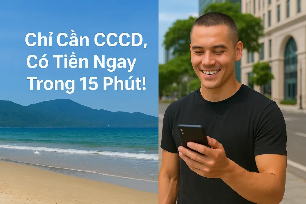 Chỉ Cần CCCD, Có Tiền Ngay Trong 15 Phút! Chỉ Cần CCCD, Có Tiền Ngay Trong 15 Phút!