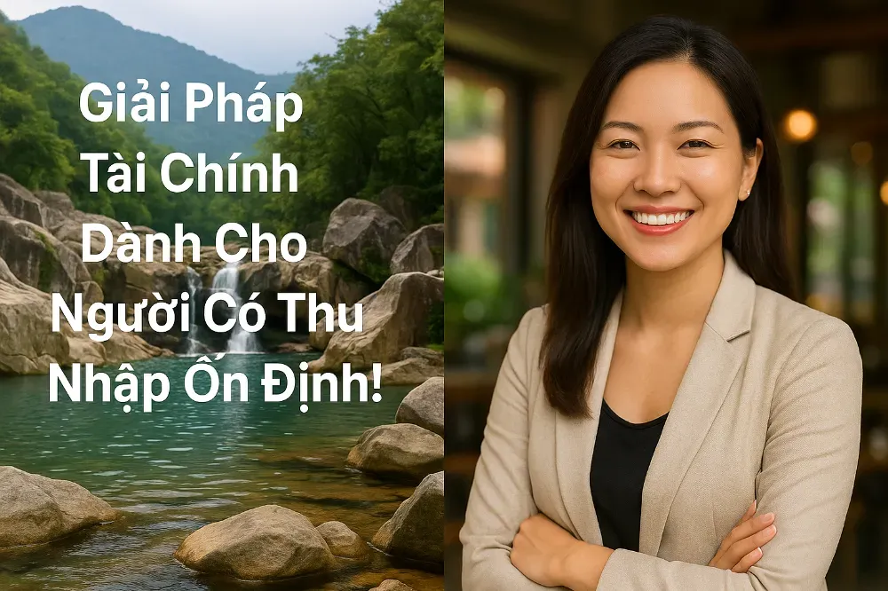 Giải Pháp Tài Chính Dành Cho Người Có Thu Nhập Ổn Định!