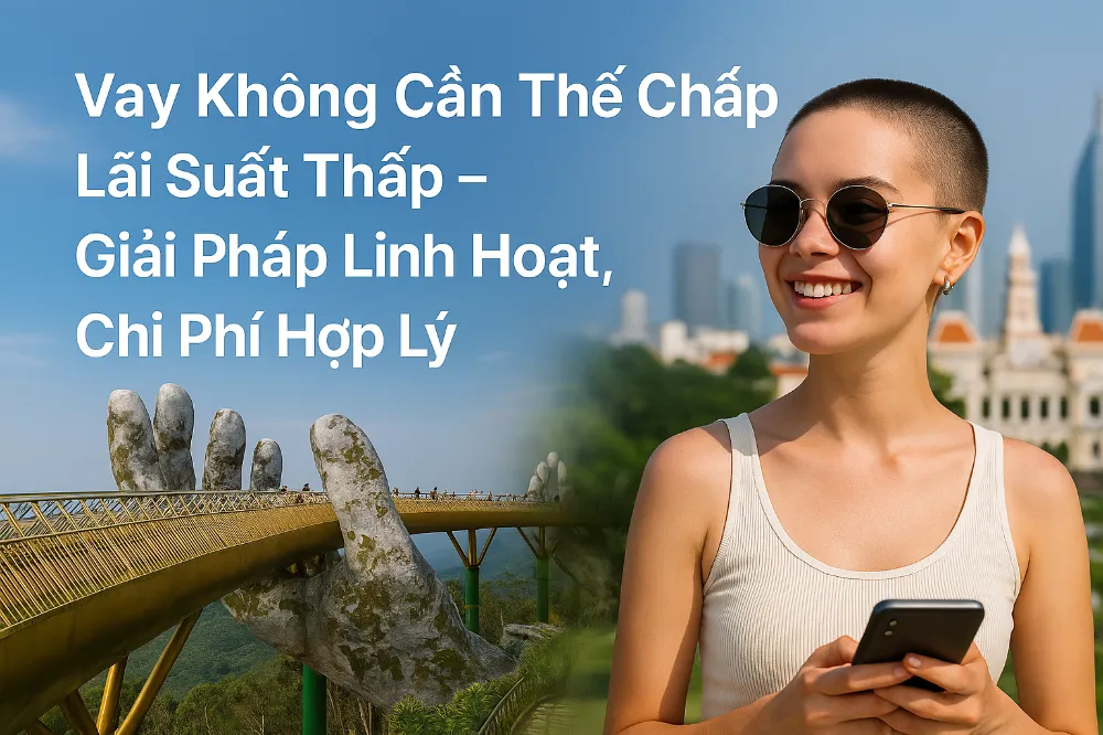 Vay Không Cần Thế Chấp Lãi Suất Thấp – Giải Pháp Linh Hoạt, Chi Phí Hợp Lý